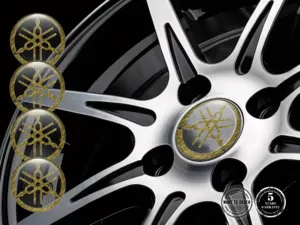 Yamaha Adesivi Cerchio Versione Design Cupola Stiloso